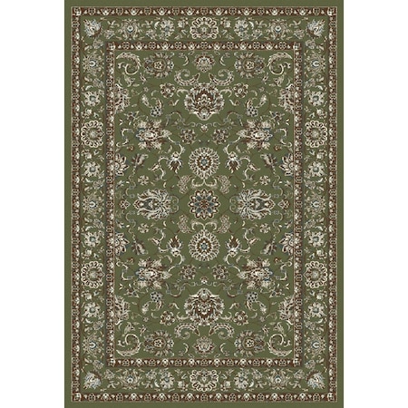 Art Carpet 9 X 12 Ft. Arabella Collection Traditional Border Woven Area Rug, Green 841864102480
